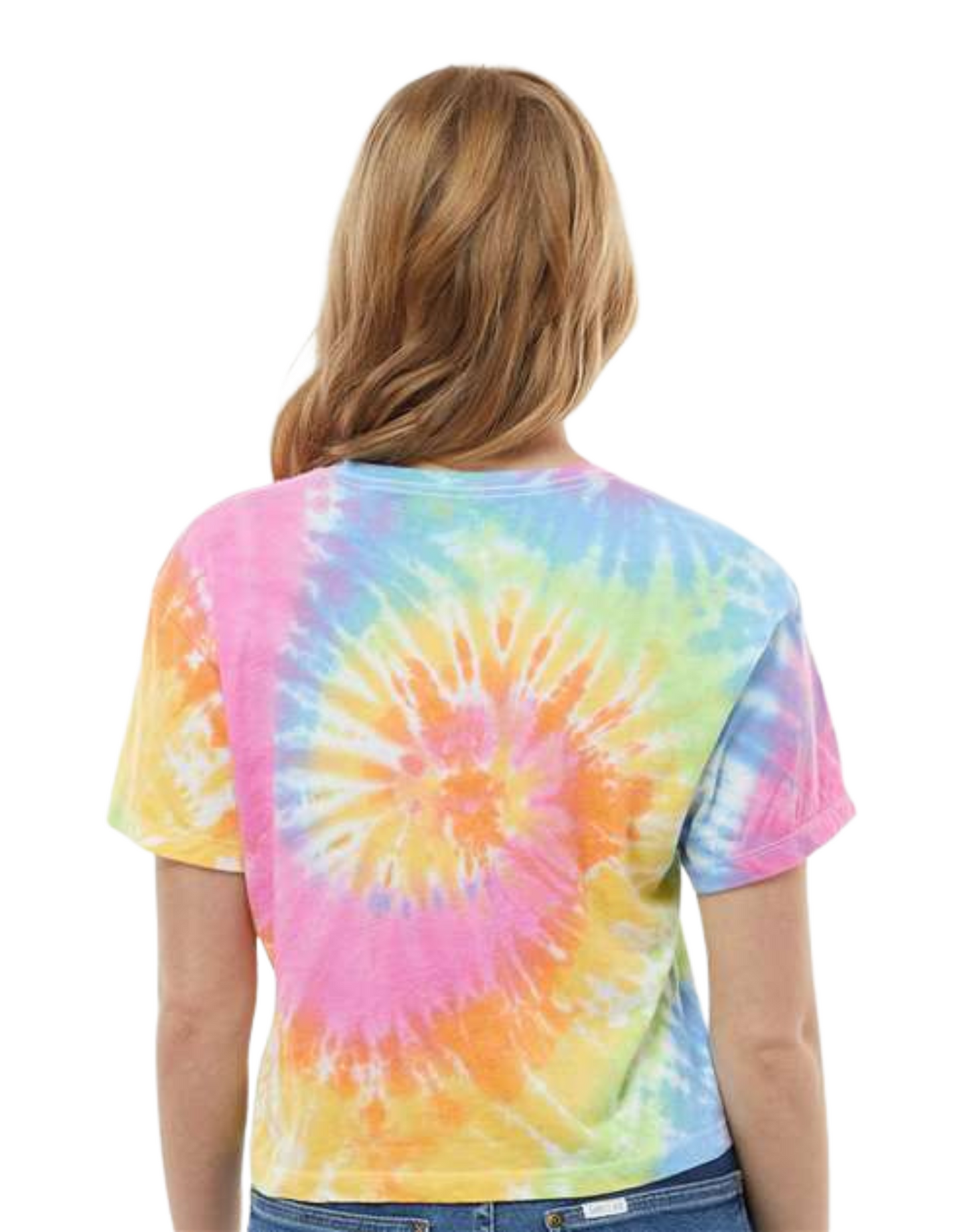 WOMEN DON'T OWE YOU SHIT on Tie Dye T-Shirt