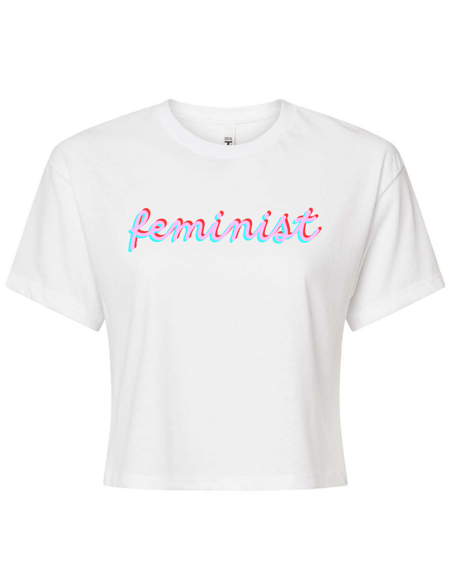 feminist Tee in White